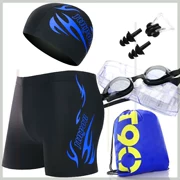Đồ bơi nam boxer bên bờ biển thiết bị nam quần bơi nam gợi cảm bộ đồ bơi thiết bị đồ bơi kiêu ngạo thẻ thủy triều - Nam bơi đầm