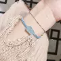 Mở tay chạm khắc aquamarine tự nhiên 貔貅 dây đeo vòng tay tặng quà sinh nhật nữ phiên bản Hàn Quốc cá tính đơn giản - Vòng đeo tay Clasp đá moonstone