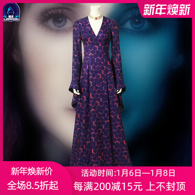 taobao agent Na Duquan's game red robe witch COS clothes Mei Li.