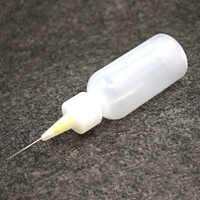 Точечный клей для бутылочки для бутылки с спиртовой бутылкой для бутылки с спиртом спирта спирта ролизит бутылка из бутылка с иглой пластиковой бутылки 50 мл