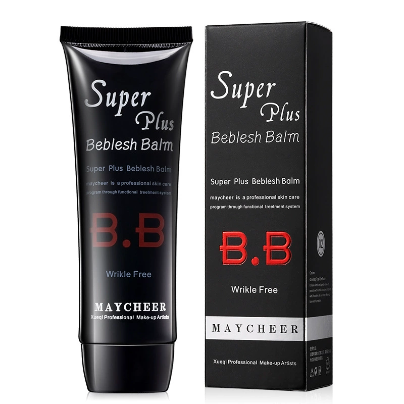 MAYCHEER Triple Action BB Cream 60ml Kem che khuyết điểm kiềm dầu dưỡng ẩm làm trắng da Kem trang điểm khỏa thân 843 - Kem BB