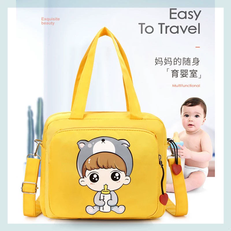 Túi đeo vai Mommy bag 2020 mới thời trang cao cấp túi mẹ và bé túi đa năng đi chơi xách tay xách tay - Túi / túi Baby