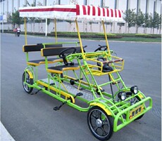 Двухместный / трехместный велосипед О'Витт с