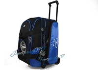 CHÚNG TÔI ELITE Elite 1680 Xe Đẩy Tiêu Chuẩn Đúp Bóng Túi Đôi Túi Bóng Bowling Bag ~ 8 Màu Xanh Trò chơi bowling cho trẻ mầm non