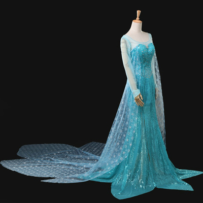 taobao agent 蝴蝶家 Disney, small princess costume, “Frozen”, cosplay