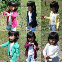 Trẻ em Hàn Quốc của quần áo mùa xuân và mùa thu trẻ em mới của bé chủ đề bông hoang dã cardigan chàng trai và cô gái màu rắn điều hòa không khí áo khoác nhỏ áo khoác denim bé trai