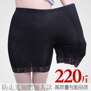 Chống ánh sáng xà cạp năm điểm quần an toàn nữ ren cộng với phân bón XL fat mm bảo hiểm quần quần short mùa hè