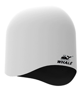 WHALE Whale Hình cầu bơi Mũ hai mặt Phù hợp với Mũ bơi Silicone Cap Unisex Bơi Cap Silicone Authentic