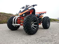 Đuổi xe Mars off-road bốn bánh xe mô tô ATV đuôi 200cc với lốp 12 inch xe cào cào mini 125cc