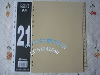 Быстрая быстрая классификационная бумага A4 Пластическая пластика 21 листы бумаги для классификации алфавита богатая пластиковая классификационная бумага