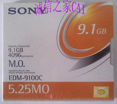 Дискеты 正品 索尼/sony 9.1gb mod盘 edm-9100c