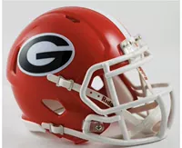 Коллекция NCAA Riddell Speed ​​Mini Rugby Helmet Georgia University