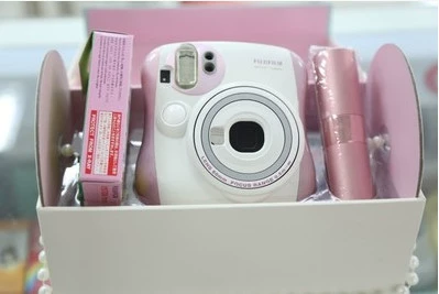 Fujifil Violet Fuji, чтобы стоять в подарочной коробке Intx INI25 Pearl Powder Set Set