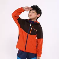 2018 chàng trai trong cậu bé lớn áo khoác vỏ mềm áo khoác không thấm nước windproof cộng với nhung áo thể thao quần áo ngoài trời quần áo be gái 10 tuổi