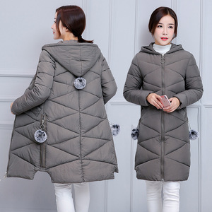 2018 mùa đông phụ nữ áo khoác dày chống mùa giải phóng mặt bằng phụ nữ bông của phụ nữ phần dài Hàn Quốc phiên bản của xuống bông độn áo khoác áo khoác lông vũ nữ