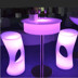 Bàn LED Vòng kim loại Giá đỡ Thanh cao Bảng Bàn phát sáng Cocktail Bàn tiệc Sự kiện Nội thất - Giải trí / Bar / KTV Giải trí / Bar / KTV