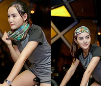 Headscarf tai cưỡi câu cá kem chống nắng đơn giản đa năng gió cổ áo cổ áo bóng rổ thể thao khăn leo núi đường phố Bao Đầu khăn ống adidas