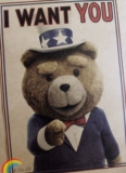 Ted Spoof Sam плакат Ностальгический ретро -ретро из кожи