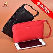 Bù nhìn 2018 new purse key trường hợp ladies công suất lớn túi điện thoại di động da mềm da nữ túi Hàn Quốc phiên bản