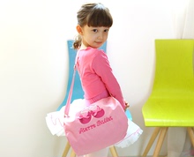 Ким 99 ЮжнаяКорея Импорт подлинных детских балетных сумок / Девочки играют розовые рюкзаки