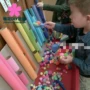 Da bò giấy vệ sinh ống trắng phôi giấy lõi ống cuộn giấy mẫu giáo sáng tạo hướng dẫn tự làm sản xuất vật liệu sơn graffiti đồ chơi cho bé gái