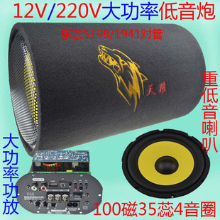 Динамики, 10 дюймов, 12В, 220В, 24В, Bluetooth