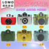 Máy ảnh LOMO chính hãng Holga 120GCFN tích hợp ống kính thủy tinh màu flash LOMO