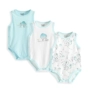 TATABEBE mùa hè lưới quần áo cotton tam giác romper túi bé rắm vest không tay bên mở - Áo liền quần shop quần áo trẻ em gần đây