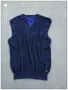 Châu âu và Hoa Kỳ kích thước lớn đuôi đơn gia súc hàng hóa của nam giới kinh doanh bình thường bông đan vest vest A- áo len cardigan nam