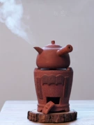 Triều Châu Bùn đỏ Lò than Xà phòng Trà Ấm Ấm siêu tốc Cát soong Nấu Ấm trà Lò nung Lò Carbon Kung Fu Bộ trà - Trà sứ