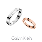 Counter chính hãng CK vài chiếc nhẫn đơn giản nam giới và phụ nữ mô hình titanium vòng thép vòng 18 K rose gold ring sinh viên