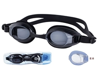 Водонепроницаемый объектив без запотевания стекол для взрослых, очки для плавания подходит для мужчин и женщин