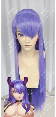 taobao agent Yin Yang Shi Yasha Awakening Violet Mixed -color one -meter straight hair style cosplay wig