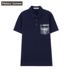 Thứ hai Metersbonwe cửa hàng chính thức của nam giới POLO áo mùa hè mới ve áo ngắn tay T-Shirt 712025 Polo