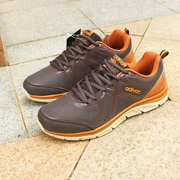 Adivon Adiwang giày nam mùa thu và mùa đông đích thực Giày da thấp Giày thông thường Giày thể thao mang giày chống trượt