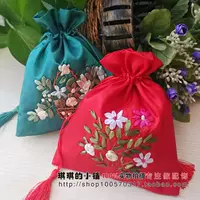Праздничнная лента, тканевый мешок, сумка для хранения, китайский стиль, подарок на день рождения