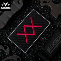 MacGyver VX Sticker Army fan ngoài trời tự làm cá tính Velcro Chiến thuật đeo ba lô đeo vai miếng dán che lỗ thủng quần áo