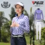 Quần áo golf nữ quần áo dài tay áo thun thoáng khí Quần nữ mùa hè mỏng có thể được trang bị phù hợp với bộ đánh golf