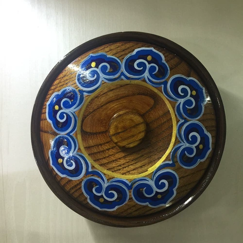 Монгольская характеристика навыка для ручной работы с деревянной жареной рисовой миской во внутренней монгольей характерно сплошной древесина Монгольская посуда