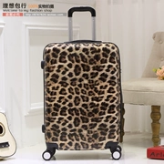 Vali hành lý Mirror Leopard vali châu Âu và Mỹ 20 24 28 inch nữ vali vali xe đẩy bánh xe phổ quát