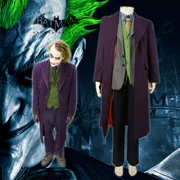 Batman cos hiệp sĩ bóng đêm joker chú hề cosplay trang phục chú hề áo len áo vest - Cosplay