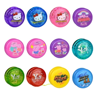 Phim hoạt hình trẻ em kt mèo yo-yo phát sáng yo-yo trẻ em bé trai và bé gái học sinh đồ chơi phát sáng đầy màu sắc - YO-YO