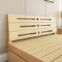 Thông 2 loại nền kinh tế cung cấp công cụ cài đặt đơn giản giường gỗ gạo rắn giường cũi gỗ giường đôi 1.8 giường trẻ em giường ngủ thông minh cho phòng nhỏ