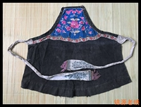 Национальная оригинальная старая вышитая вышивка Miao старая вышивка ручной работы [старая вышитая живота] K266