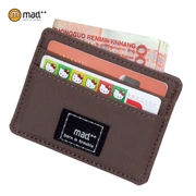 Mad mini card bag nữ chủ thẻ vải đơn giản ví tiền nam sinh viên siêu xe buýt thẻ đặt giao thông