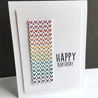 Двусторонная дизайнерская металлическая световая панель, форма, пресс-нож, фотоальбом, 2 шт, «сделай сам»