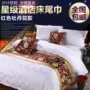 Khách sạn bộ đồ giường khách sạn bán buôn cao cấp khách sạn khách sạn giường khăn giường cờ giường đuôi pad giường bìa bảng cờ ga giường thun lạnh