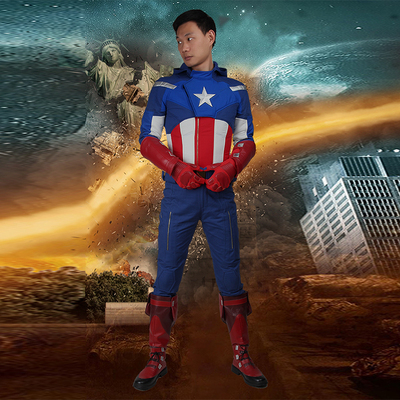 taobao agent Manles/Man Sky Avengers 1 US Captain Steve Cosplay Costume