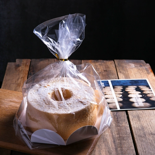 10 упаковочных упаковочных пакетов Qifeng Cake, тоста -хлеб, прозрачный 6 -дюймовый 8 -дюймовый упаковочный мешок, край листа лотоса, чтобы отправить дно тала