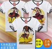 E hẹn hò lớn thời gian chiến đấu saki mad ba Q phiên bản anime áo thun ngắn tay mùa hè quần áo xung quanh - Carton / Hoạt hình liên quan
